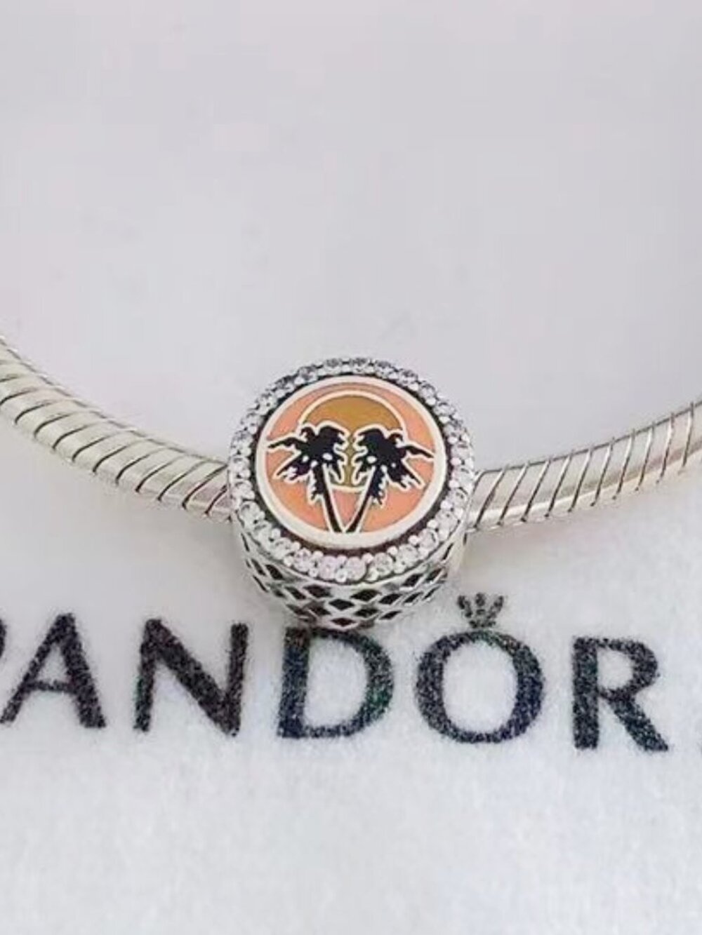 "Pandora Fort.Myers Travel Location City Dangle Charm "
